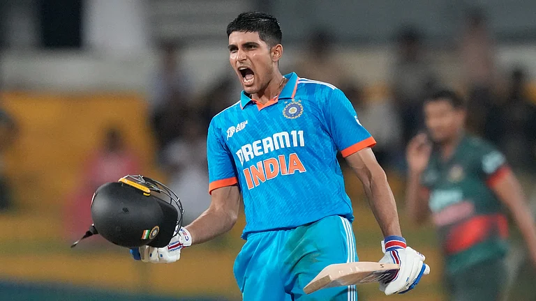 India's former jersey sponsor Dream11 has terminated the deal due to the Online Gaming Act 2025. - | Photo: File/AP
